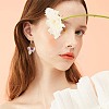 24Pcs 6 Styles Brass Clip-on Earring Findings KK-BBC0019-62-4