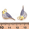 Printed Alloy Pendants ENAM-N056-205F-3