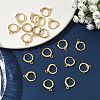 SHEGRACE Brass Leverback Earring Findings XGR0016G-71G-4