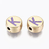 Alloy Enamel Beads ENAM-S122-029K-RS-2