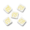 Handmade Porcelain Beads PORC-Z004-02F-1