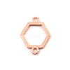 Hollow Frame Alloy Links Connectors LS-FIND-WH0090-78RG-2