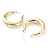 Brass Hoop Earrings for Women EJEW-D086-02G-2