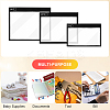3 Sizes Transparent PVC Zipper Jewelry Bag Gift Pouch ABAG-CN0001-11B-6