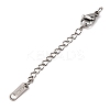 304 Stainless Steel Ends with Chains FIND-JF00169-4