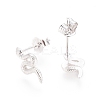 925 Sterling Silver Stud Earring STER-I018-08P-2