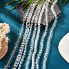 7 Strands 7 Styles Transparent Glass Bead Strands GLAA-TA0002-73-11