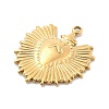 Ion Plating(IP) 304 Stainless Steel Pendants STAS-P379-18B-G-2