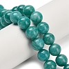 Natural Soviet Amazonite  Beads Strands G-C259-B08-8mm-1