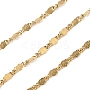 304 Stainless Steel Twisted Figaro Chains CHS-G052-01G-1