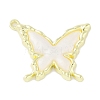 Rack Plating Alloy Enamel Pendants PALLOY-F018-12G-02-1