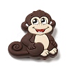Monkey Food Grade Eco-Friendly Silicone Focal Beads LS-SIL-Q017-02C-1
