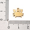 Ion Plating(IP) 201 Stainless Steel Charms STAS-A101-01A-04G-3