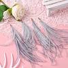 Ostrich Feather Tassel Big Pendant Decorations FIND-S302-08G-4