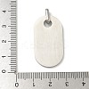 Anti-Tarnish 304 Stainless Steel Pendants STAS-G346-18P-3