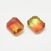 Pointed Back Glass Rhinestone Cabochons RGLA-T079-10x14-006TO-2
