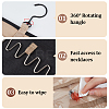 Non-Woven Jewelry Organizer Hanging Bag AJEW-WH0419-43-6
