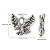 Tibetan Style Alloy Pendants X-TIBEP-20305-AS-NR-2