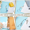 6Pcs Resin Pendant Decorations AJEW-HY0002-08-3