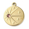 PVD Vacuum Plating 316 Stainless Steel Pendants STAS-C090-06G-03-1
