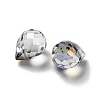 Electroplated Glass Beads GLAA-K062-01A-FR06-2