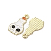 Halloween Alloy Enamel Pendants STAS-I354-01G-A01-2