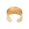 304 Stainless Steel Open Cuff Rings LS-RJEW-C095-02C-G-3