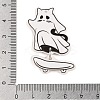 Halloween Theme Opaque Acrylic Pendants SACR-S034-09A-3