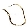 Alloy Cuban Curb Chains Necklaces & Bracelets Sets for Men WG37A02-01-5