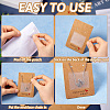 100Pcs Ractangle Kraft Paper Necklace Earring Display Cards AJEW-TA0001-26B-4