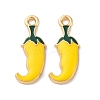 Alloy Enamel Pendants FIND-M060-23G-G01-1