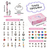 DIY Europen Bracelet Necklace Making Kit DIY-CD0001-46-2