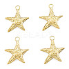 Ion Plating(IP) 201 Stainless Steel Pendants STAS-N098-230LG-2