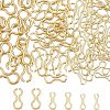 240Pcs 3 Style Stainless Steel Fishing Swivel Tackle Accessories STAS-FH0001-57G-1