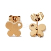 PVD Vacuum Plating 304 Stainless Steel Stud Earrings for Women EJEW-A048-48A-G-2