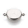 Tarnish Resistant 304 Stainless Steel Links Connectors Settings LS-STAS-K202-02E-P-2