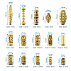 Tibetan Style Alloy Beads TIBEB-TA0001-19AG-10