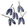 Natural Lapis Lazuli Pendants G-A265-02C-1