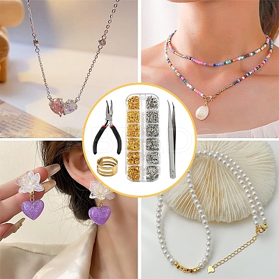 DIY Jewelry Making Finding Kits DIY-YW0012-07-1