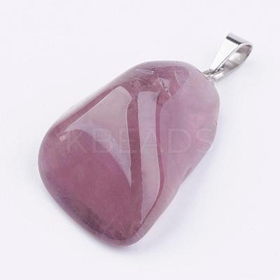 Gemstone Pendants X-G-S045-14-B-1