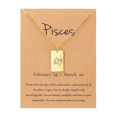 Twelve Constellations Pendants Necklaces PW-WG2D875-06-1