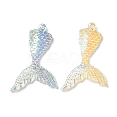 Laser Transparent Resin Pendants FIND-Q092-01-1