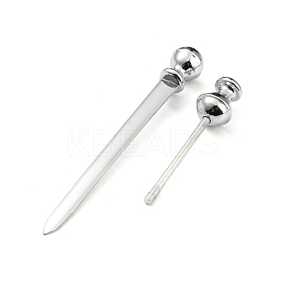 Zinc Alloy Vintage Letter Opener AJEW-P114-01M-P-1