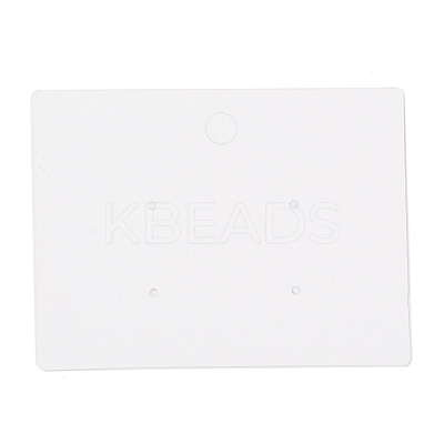 Rectangle Cardboard Jewelry Display Cards CDIS-P004-09-1
