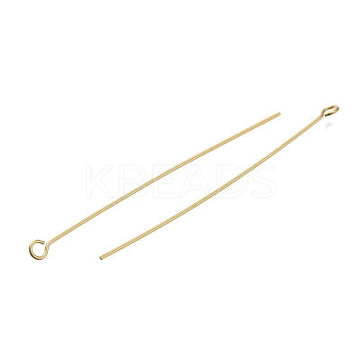 Brass Eye Pins KK-H502-02I-G-1