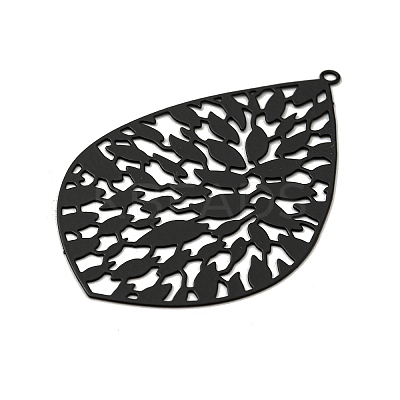 Spray Printed 430 Stainless Steel Pendants LS-X-STAS-P359-01I-1