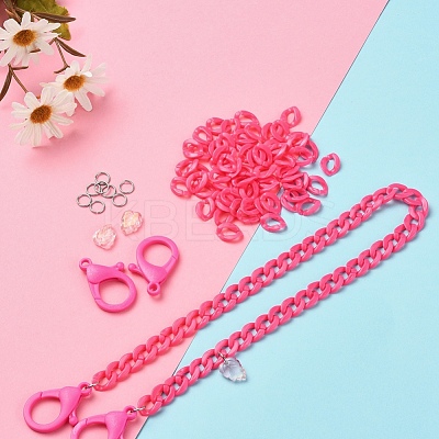 DIY Masks Chains Making Kits DIY-YW0002-74E-1