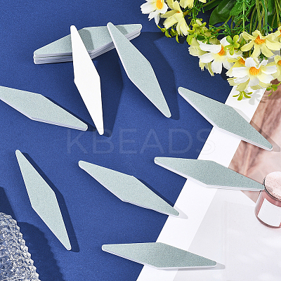 20Pcs PVC Sponge Silver Polishing Strips PVC-SC0001-18-1