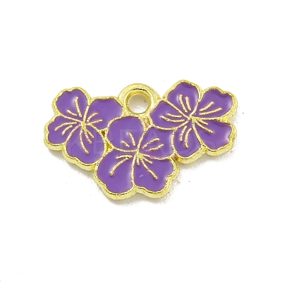 Alloy Enamel Pendants ENAM-Z015-06G-06-1