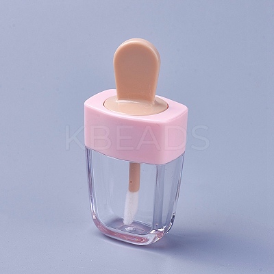 3.9g DIY Empty PP Plastic Lip Glaze Containers LS-DIY-WH0143-16-1